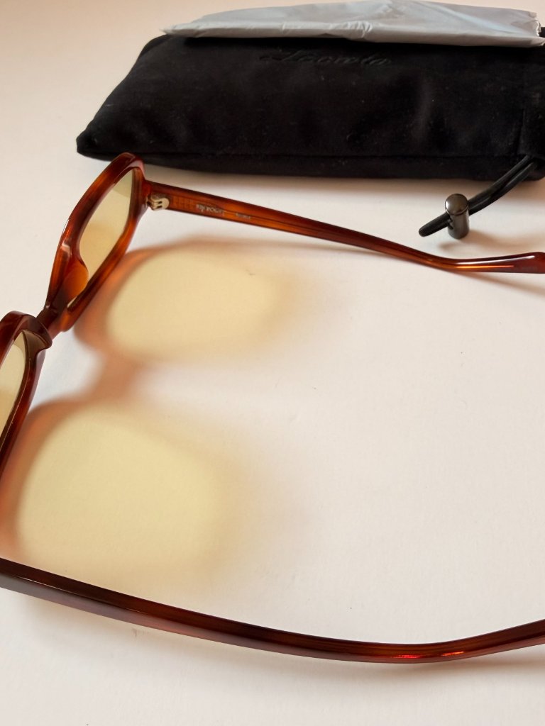 Bn With Case Lexxola Jordy Sunglasses Tort Yellow — image 7 of 7